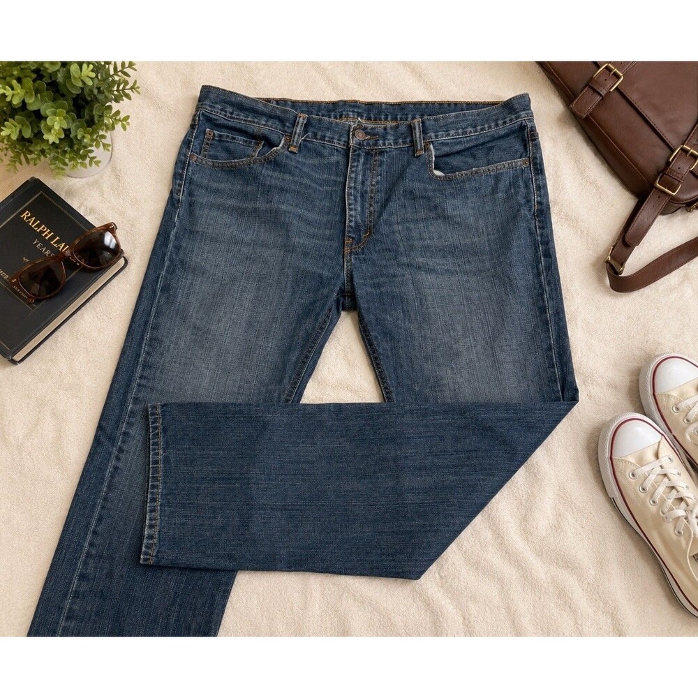 Levi’s 559 Men’s Jeans 36x32 Blue Denim Relaxed Straight Fit Medium Wash